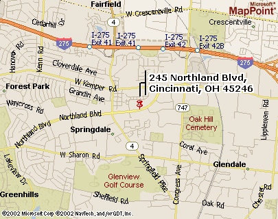 Map of Our Location